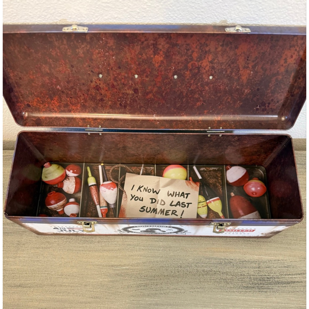 Regal I Know What You Did Last Summer Tackle Box Popcorn Bucket/Tin - Picture 9 of 10